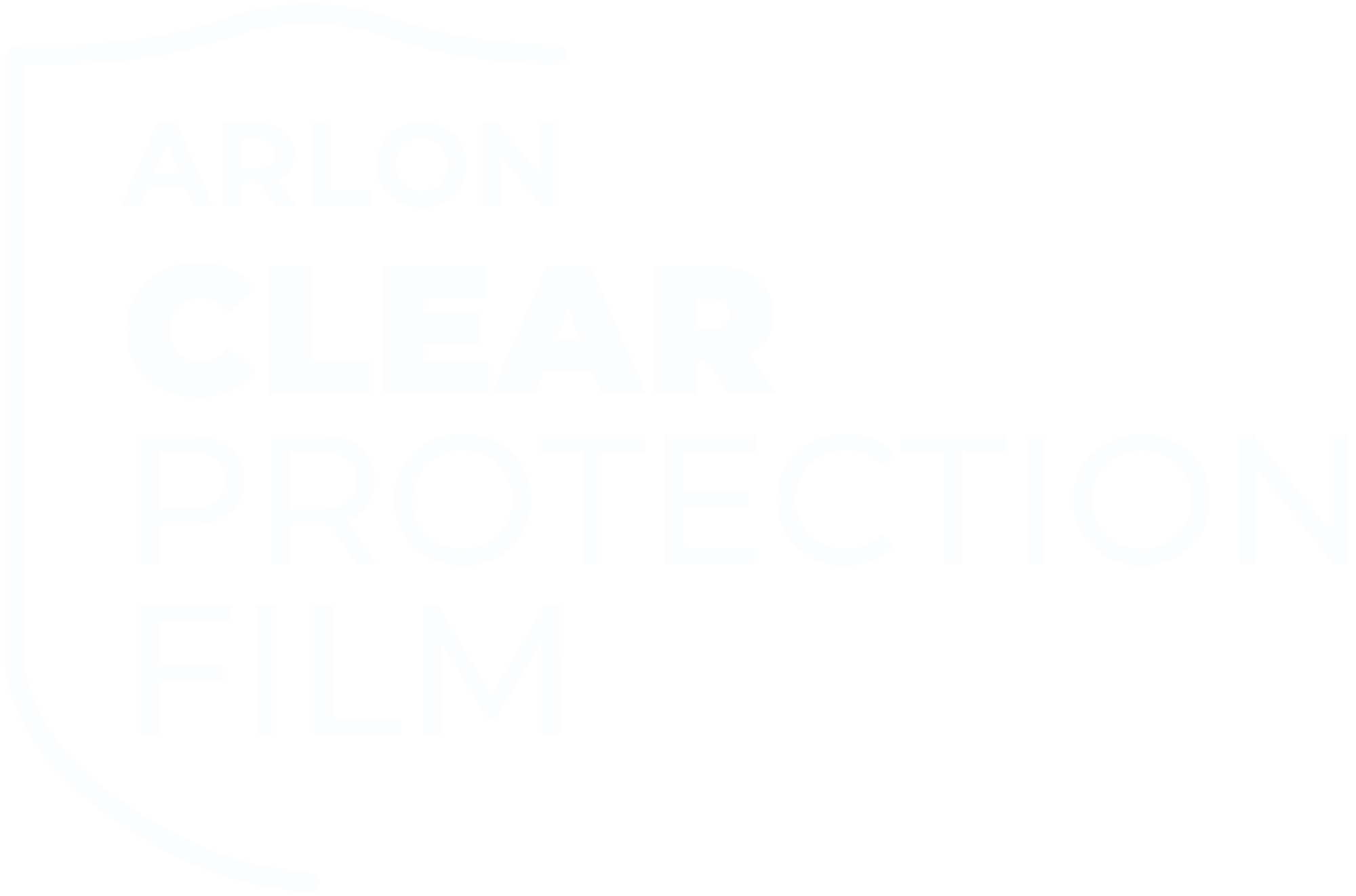 Artboard 1ArlonClearPPF Logo White Transp1-1