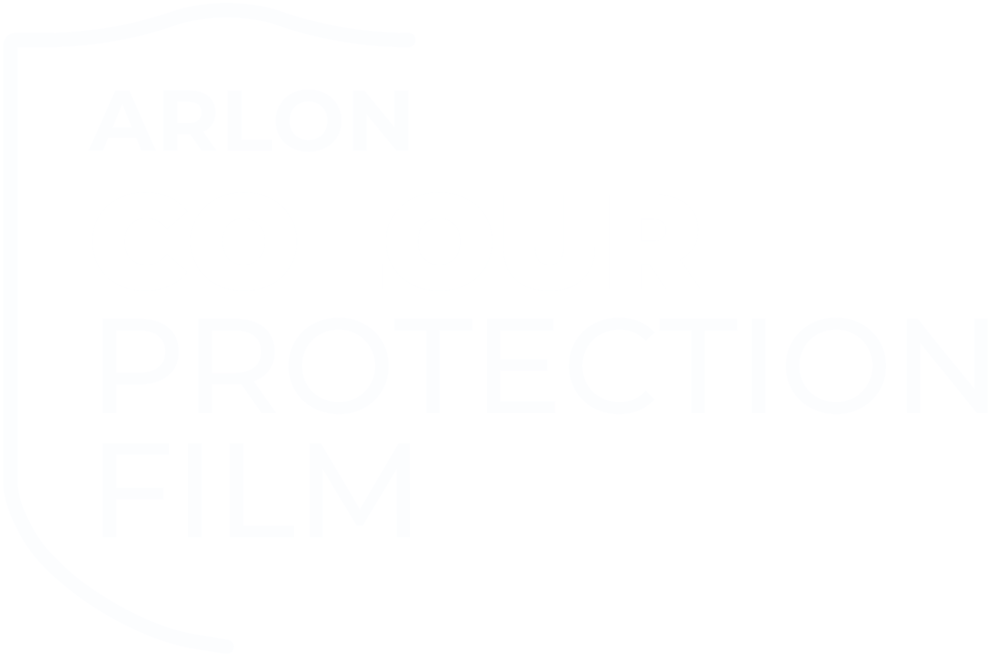 Artboard 1ArlonColourPPF Logo White Transp1