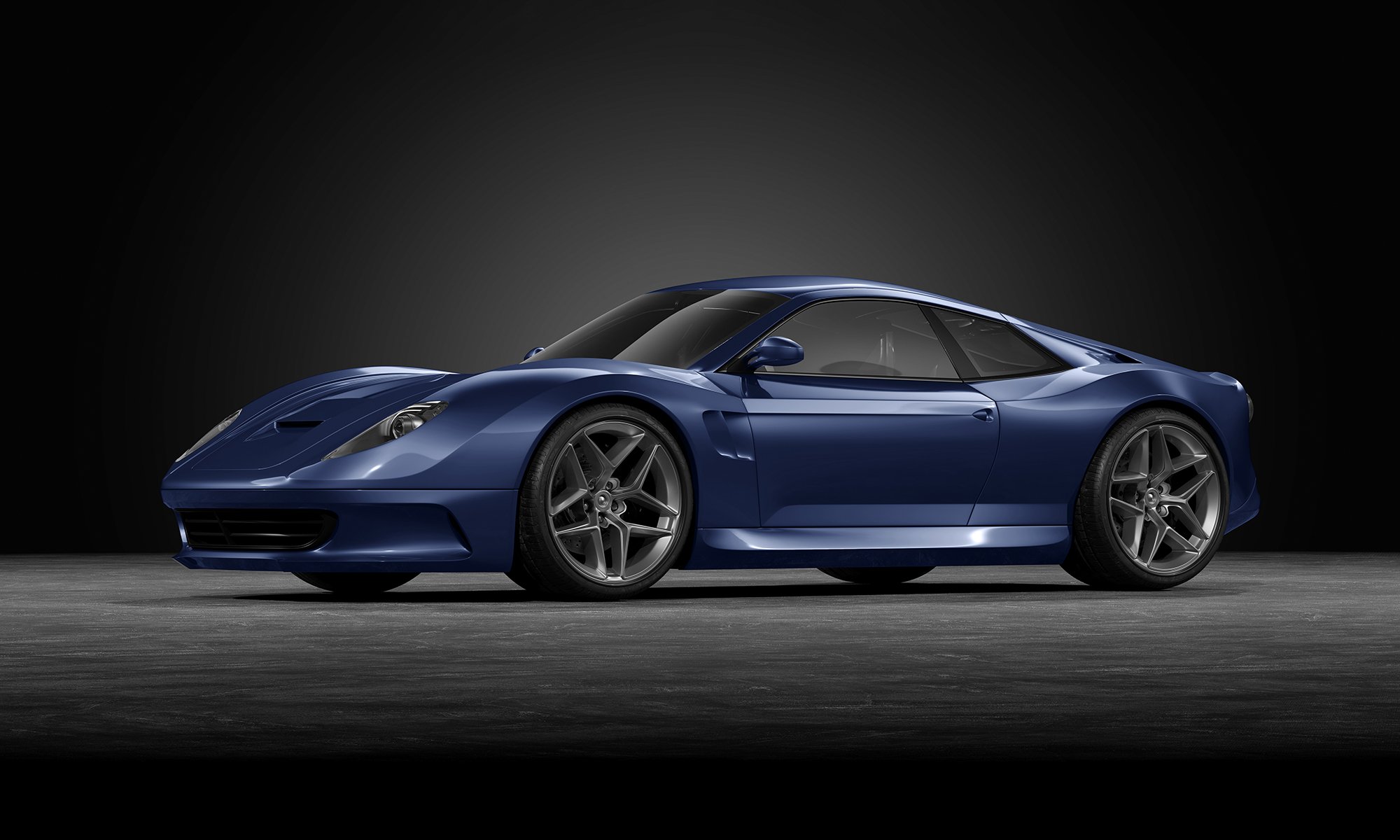Gloss Abyss Blue - P441 - Arlon Colour Protection Film - Car Visualizer - Web