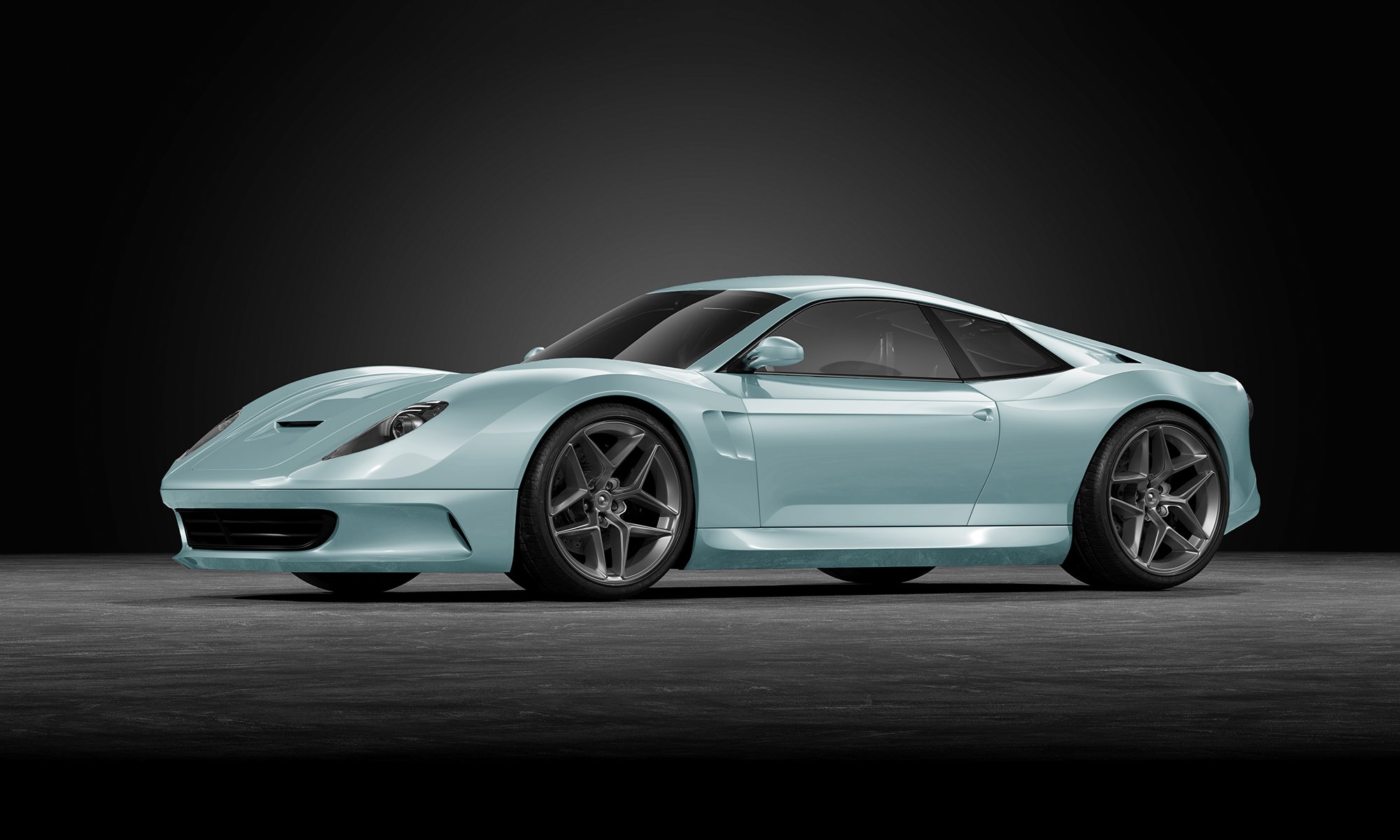 Gloss Arctic Blue - P467 - Arlon Colour Protection Film - Car Visualizer - Web