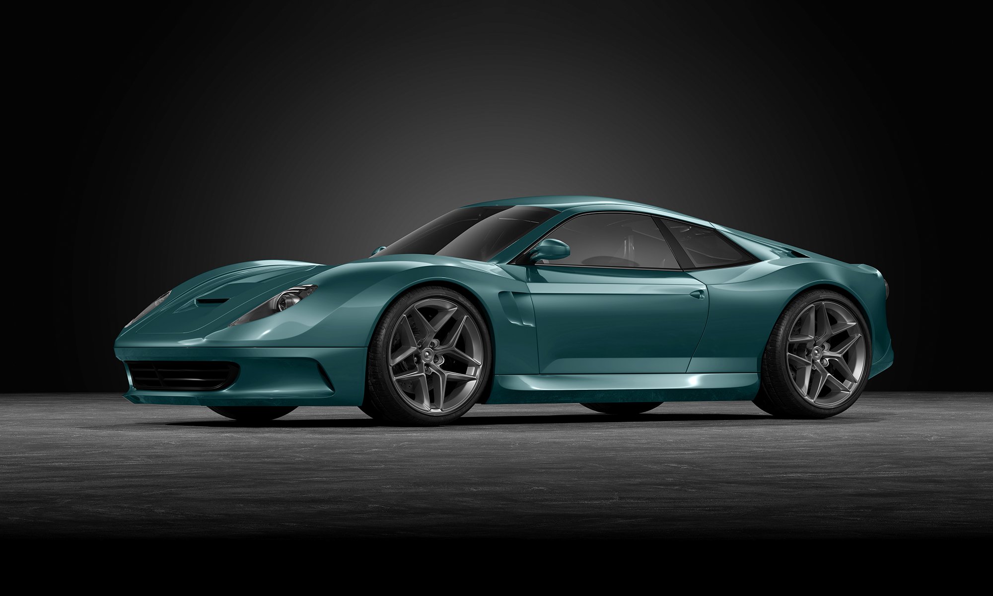 Gloss Azure Blue - P462 - Arlon Colour Protection Film - Car Visualizer - Web