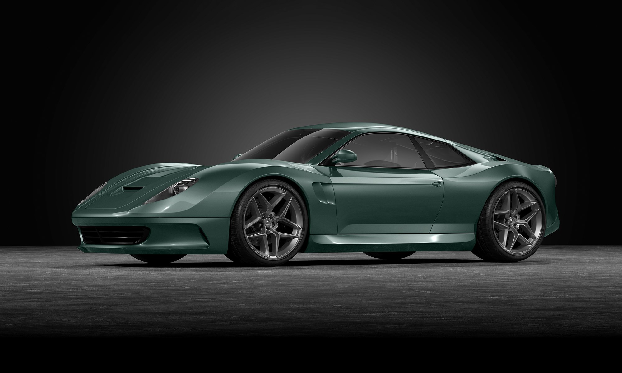 Gloss Deepest Green - P430 - Arlon Colour Protection Film - Car Visualizer - Web