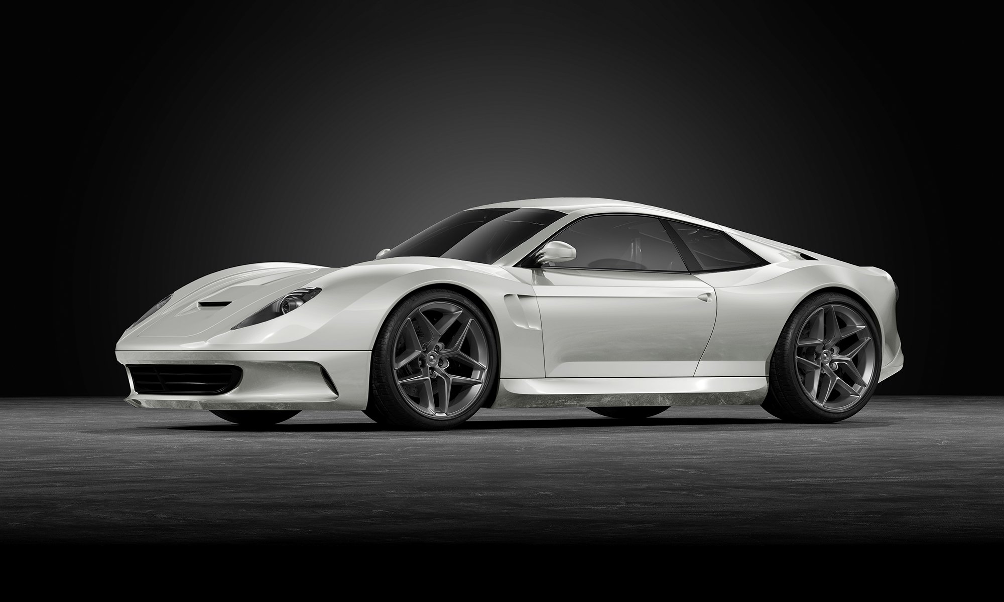 Gloss Dimmed White - P451 - Arlon Colour Protection Film - Car Visualizer - Web