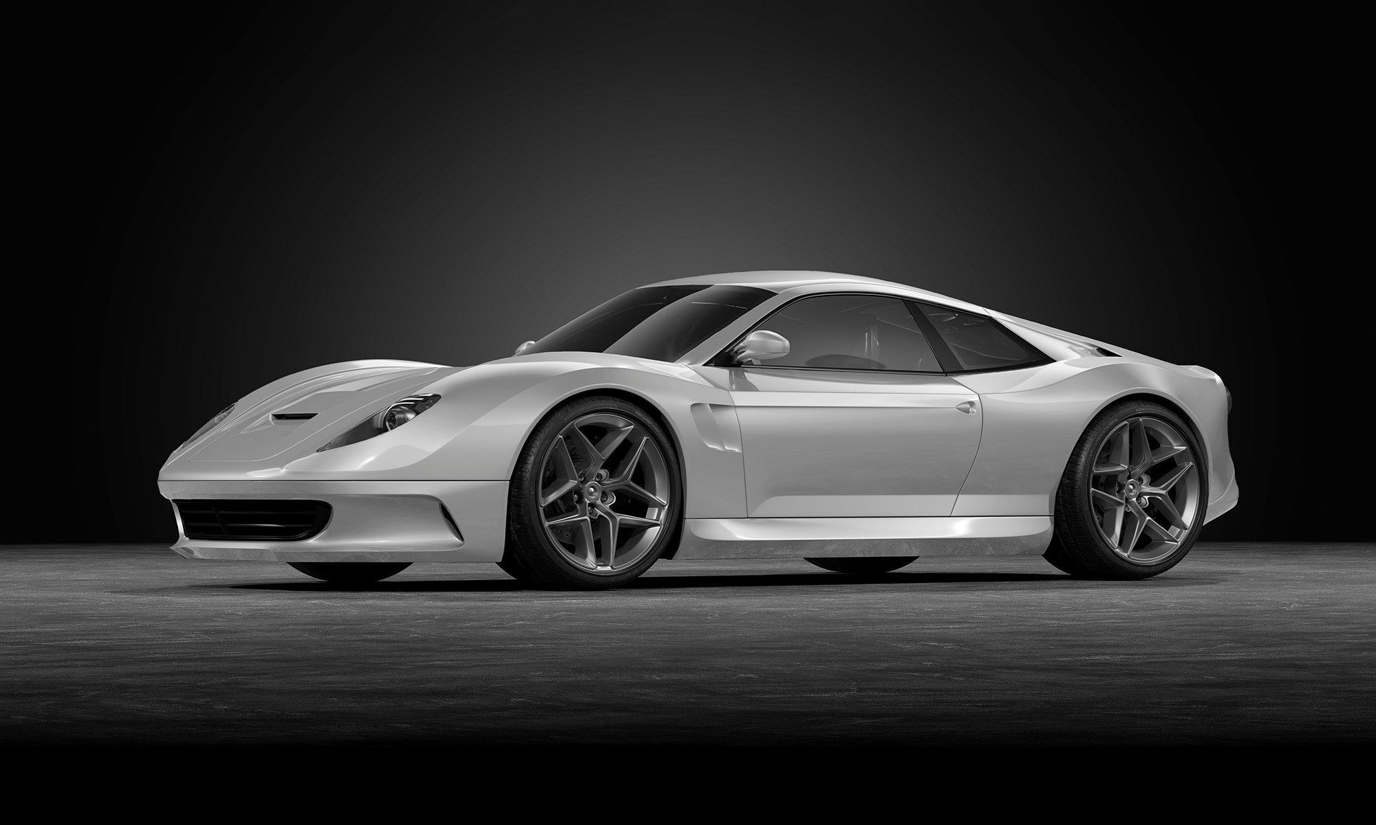 Gloss Garage Grey - P480 - Arlon Colour Protection Film - Car Visualizer - Web