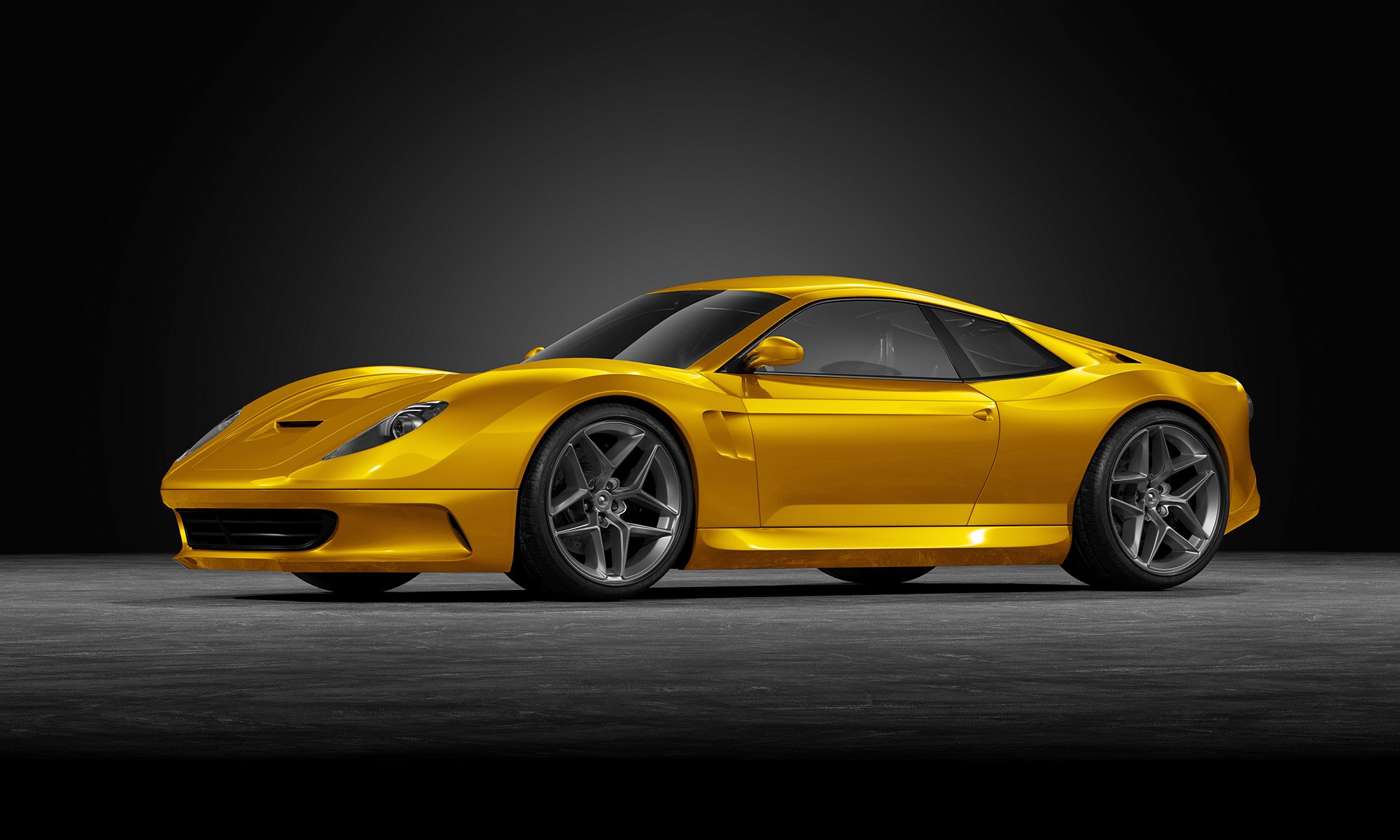 Gloss Harvest Yellow - P459 - Arlon Colour Protection Film - Car Visualizer - Web