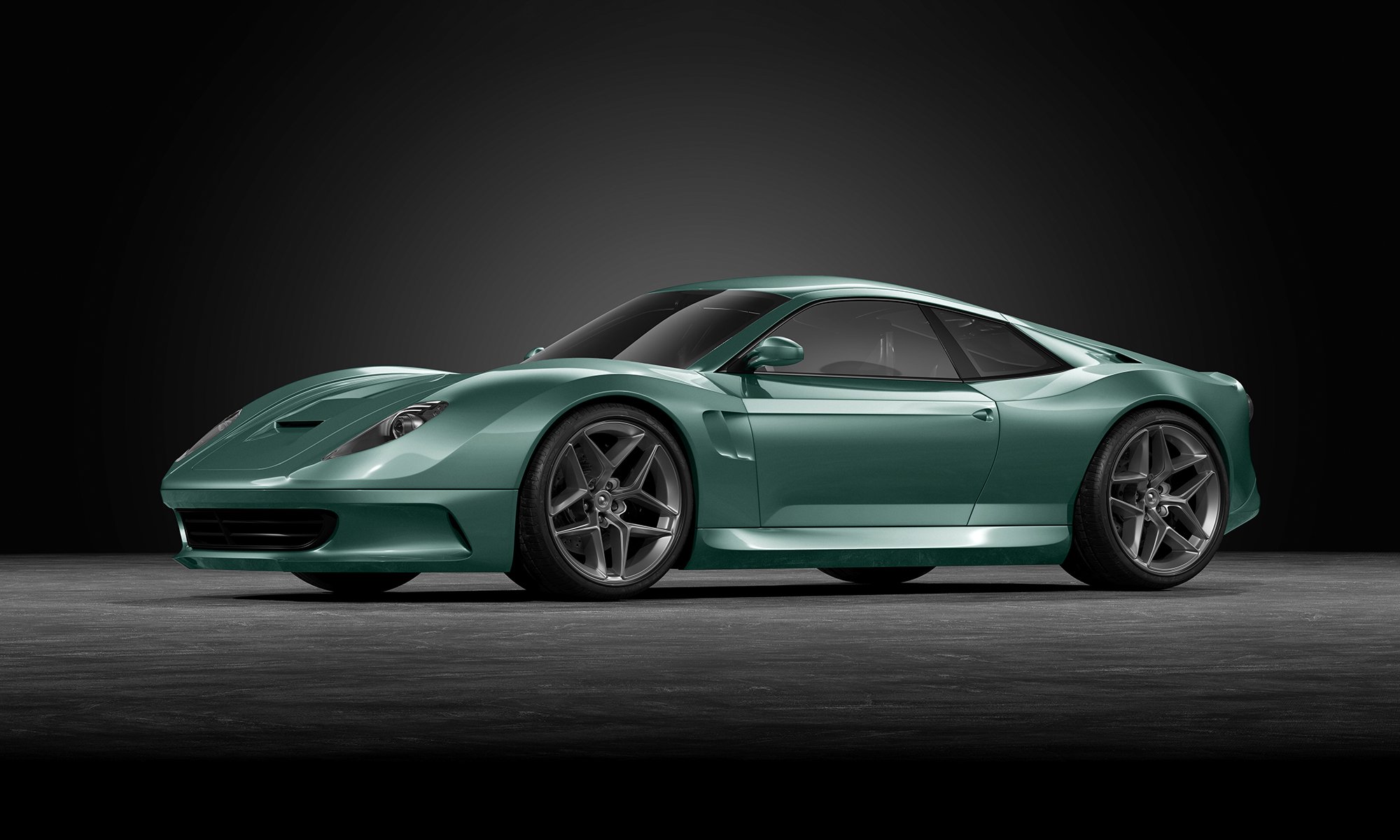 Gloss Hunter Green - P406 - Arlon Colour Protection Film - Car Visualizer - Web