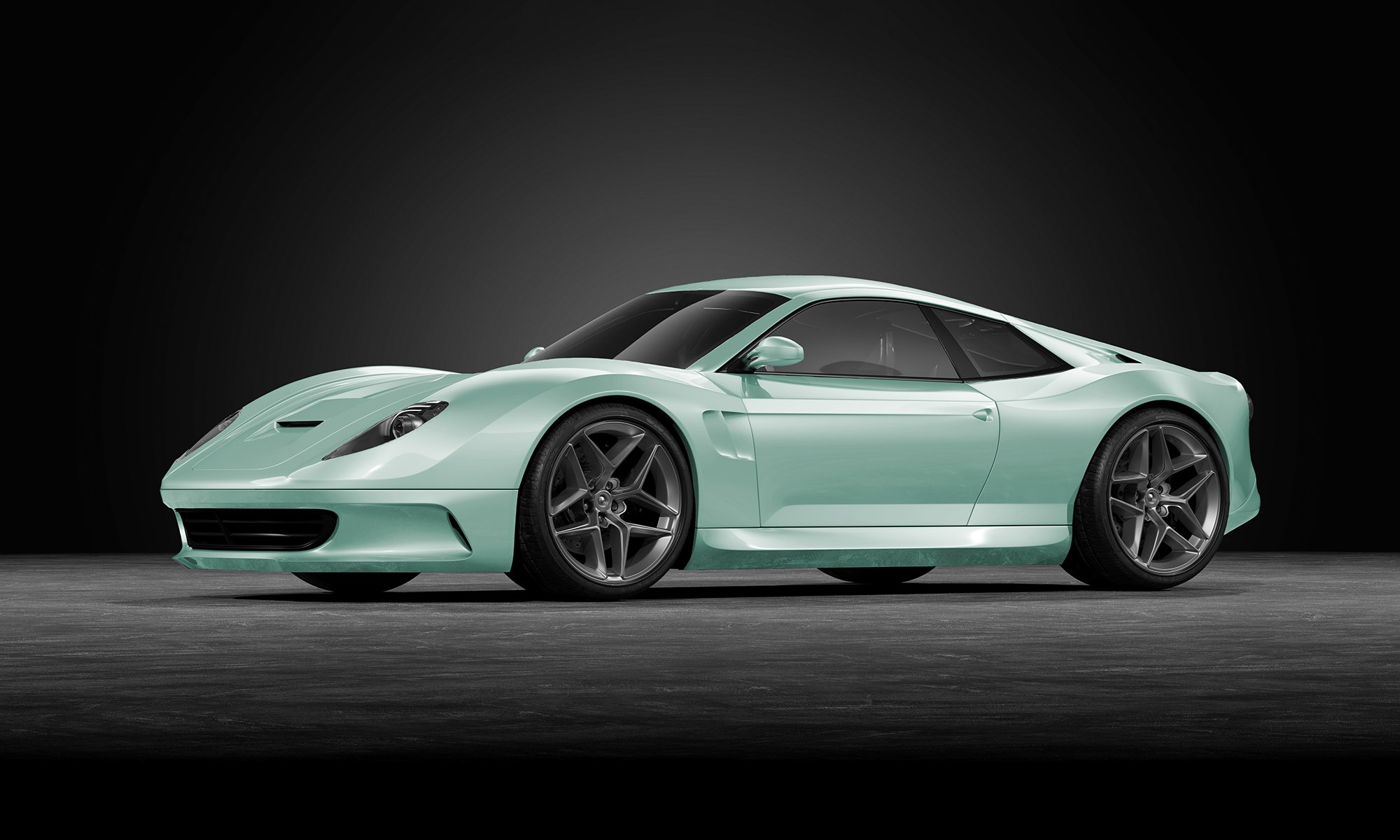 Gloss Icy Blue - P413 - Arlon Colour Protection Film - Car Visualizer - Web