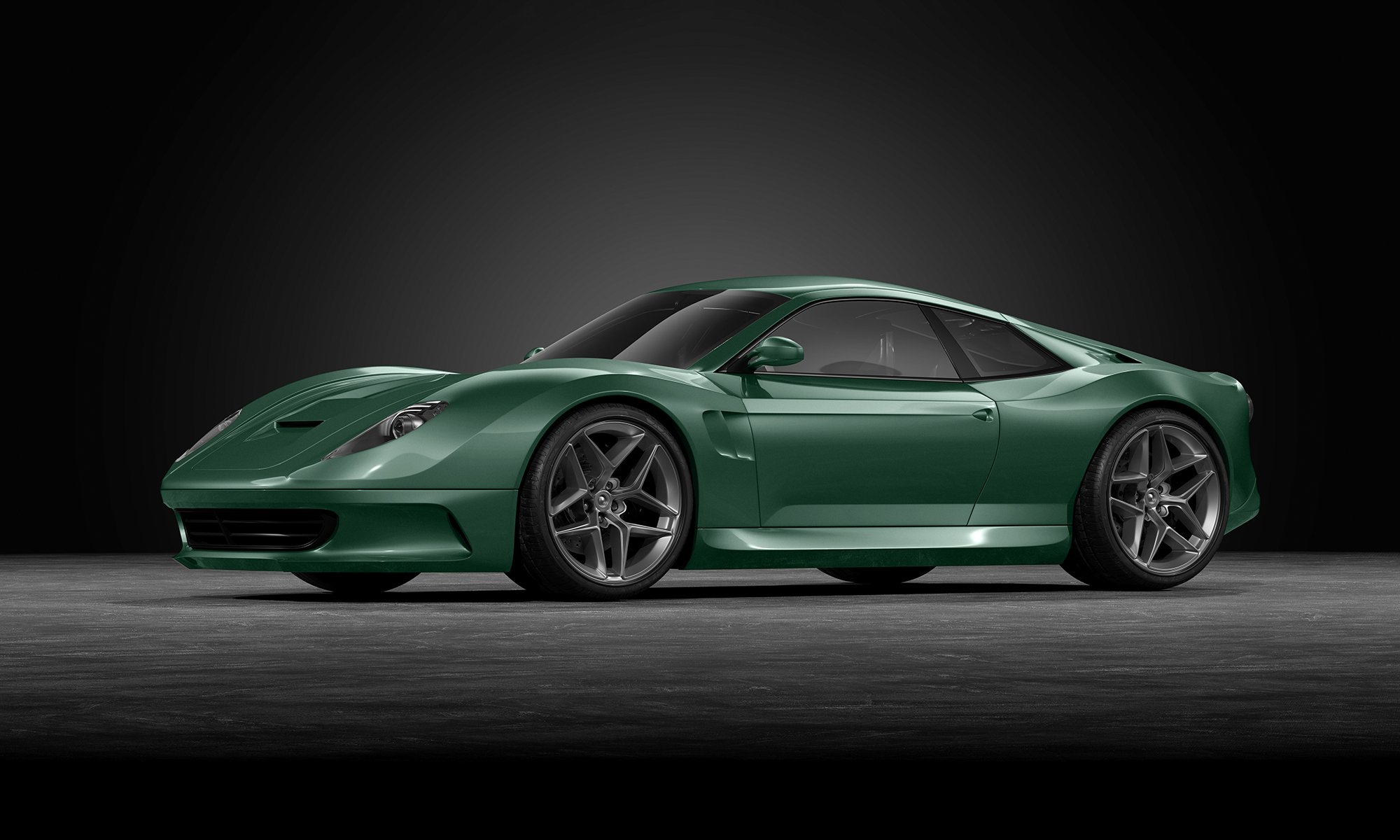 Gloss Jurassic Green - P426 - Arlon Colour Protection Film - Car Visualizer - Web