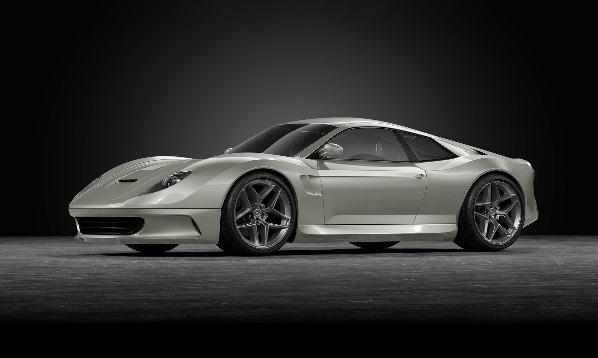 Gloss Molten Stirling Metallic - P436 - Arlon Colour Protection Film - Car Visualizer - Web
