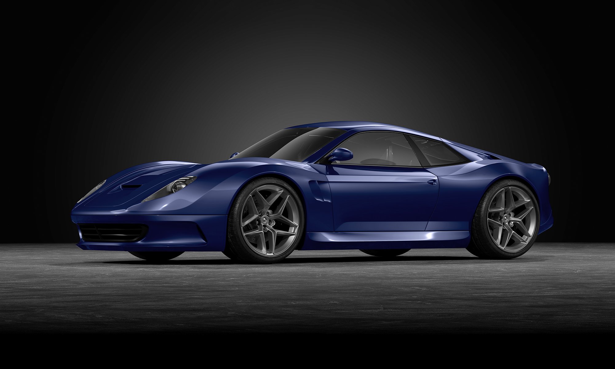 Gloss Noble Blue - P432 - Arlon Colour Protection Film - Car Visualizer - Web