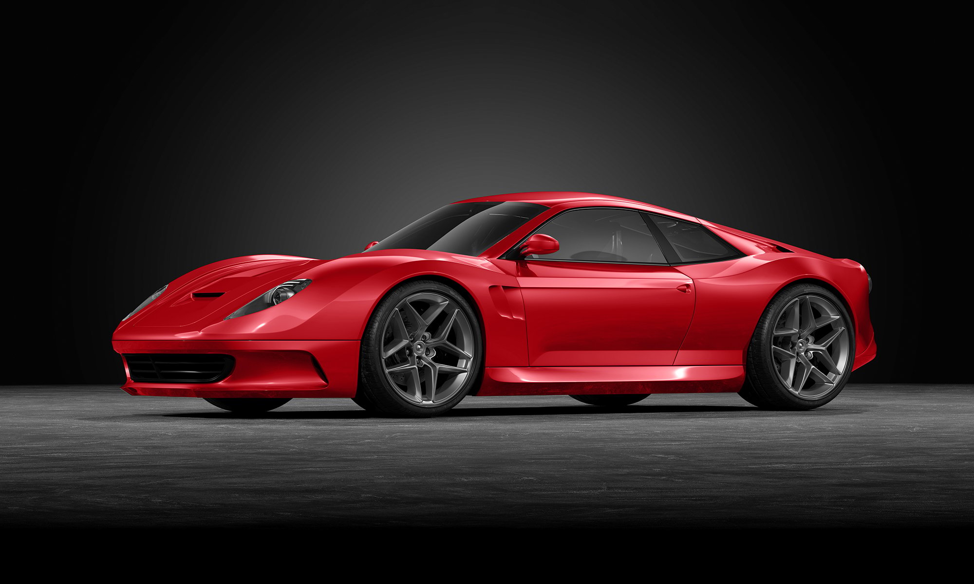 Gloss Racing Ruby - P401 - Arlon Colour Protection Film - Car Visualizer - Web
