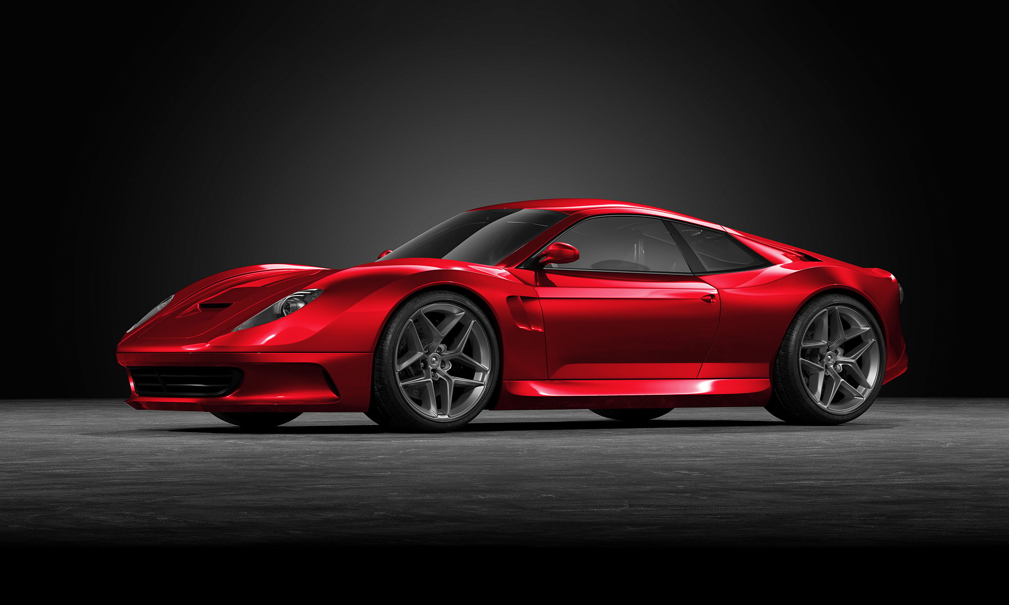 Gloss Red Metal - P485 - Arlon Colour Protection Film - Car Visualizer - Web