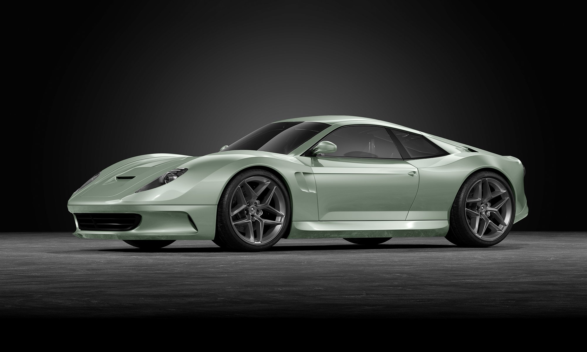 Gloss Safari Green - P425 - Arlon Colour Protection Film - Car Visualizer - Web