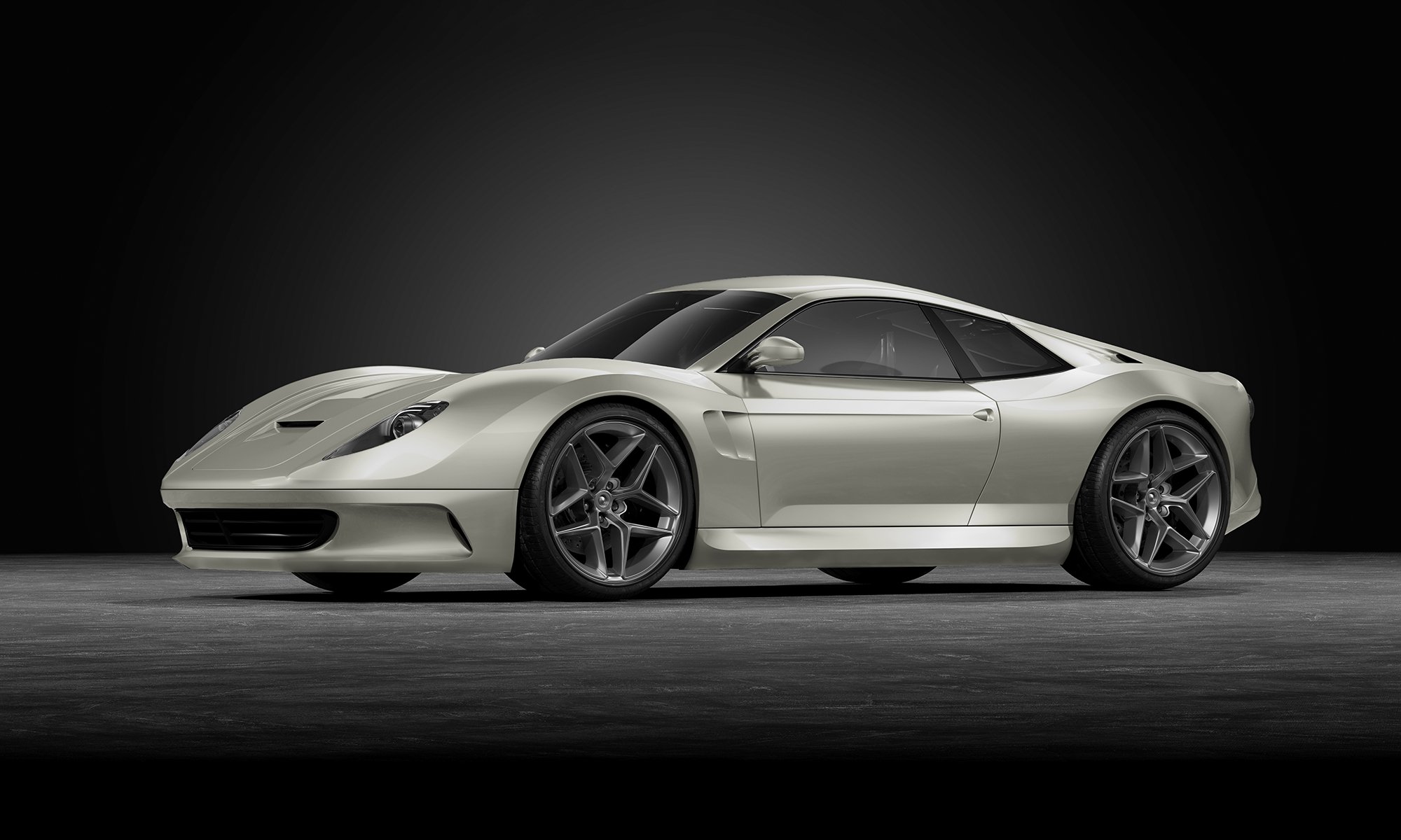 Matte Molten Aluminium - P501 - Arlon Colour Protection Film - Car Visualizer - Web