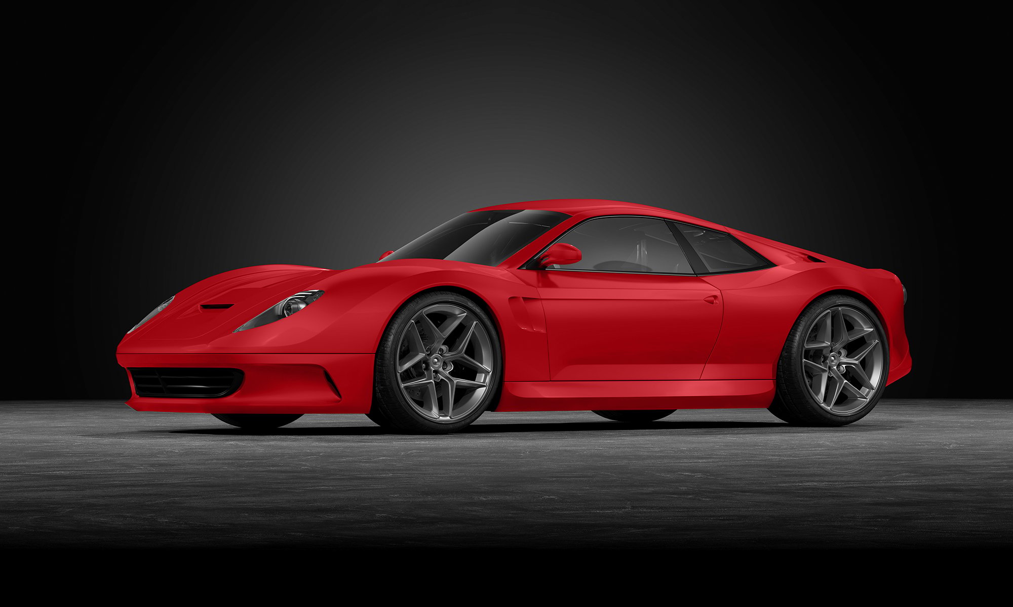 Matte Molten Red - P506 - Arlon Colour Protection Film - Car Visualizer - Web