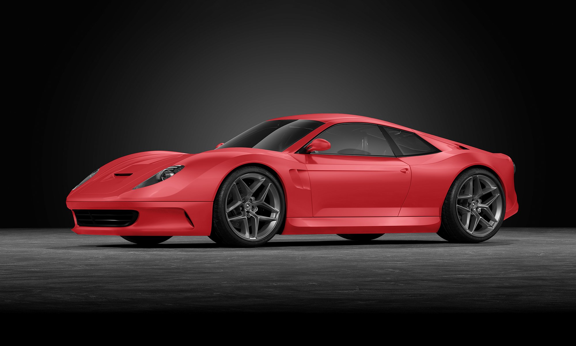 Matte Molten Ruby - P505 - Arlon Colour Protection Film - Car Visualizer - Web