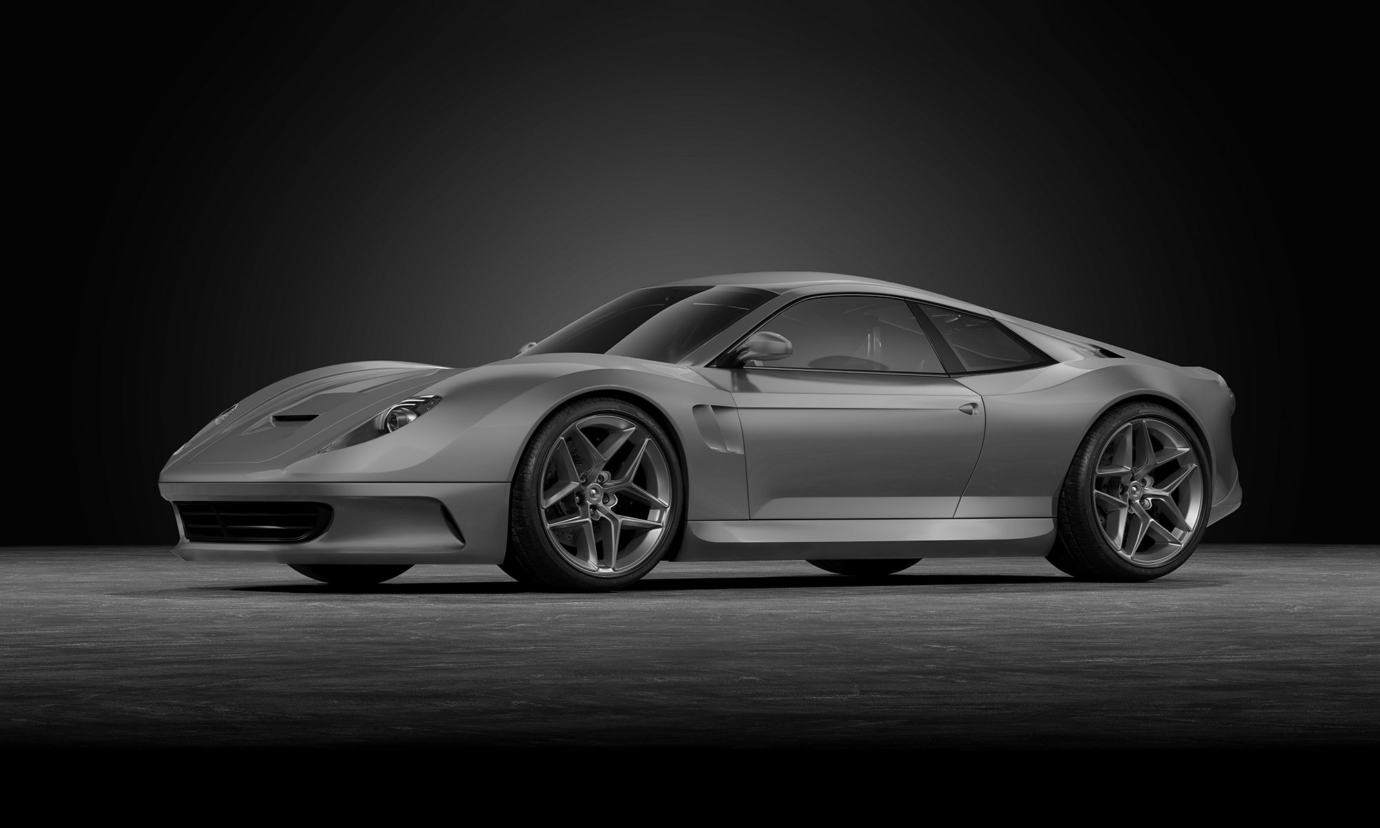 Satin Gunmetal - P600 - Arlon Colour Protection Film - Car Visualizer - Web
